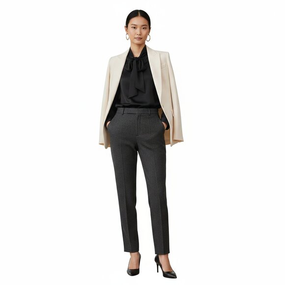 Holt Renfrew Cui Outset Suit Pants Black | Size US 6 | NWT | Workwear Office - Picture 1 of 10